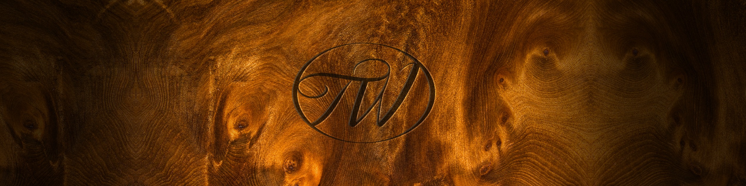 embossed logo on wood wide
